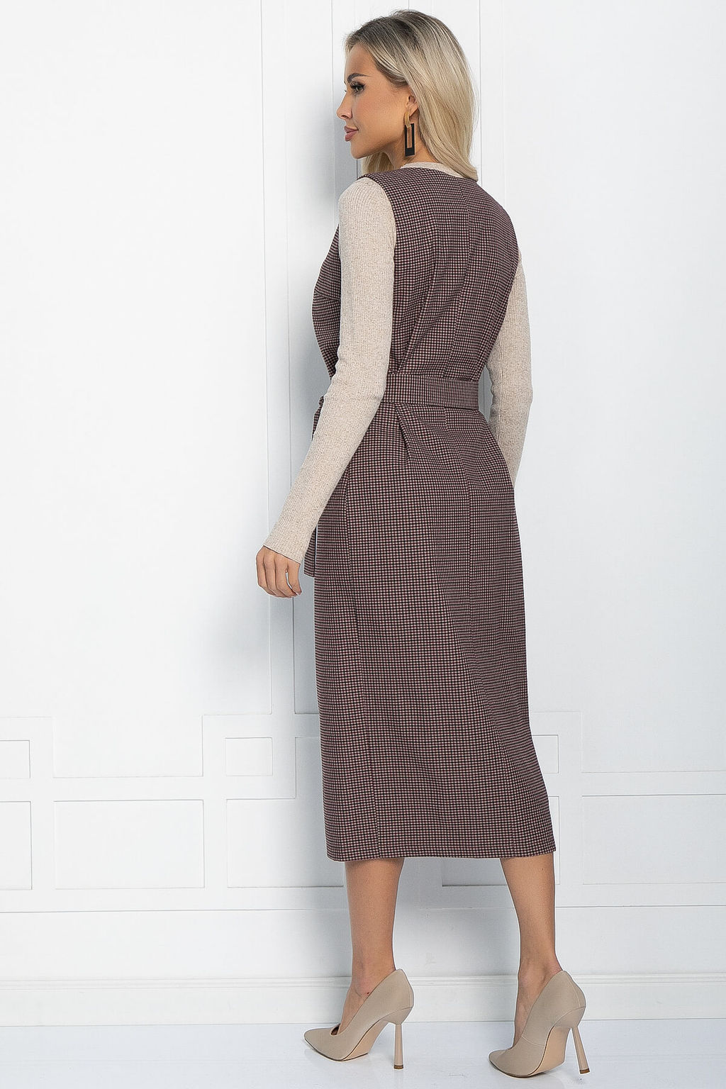 Сарафан Илга (коричневый) П11297 - Lt collection фото 2