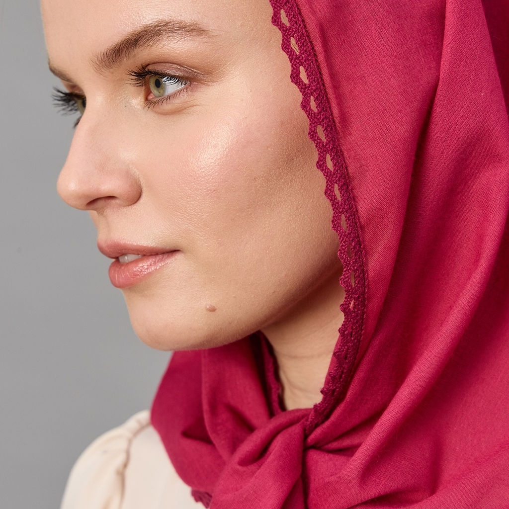 Косынка хлопковая 150 х 95 см - Мастерская ПОКРОВ фото 4