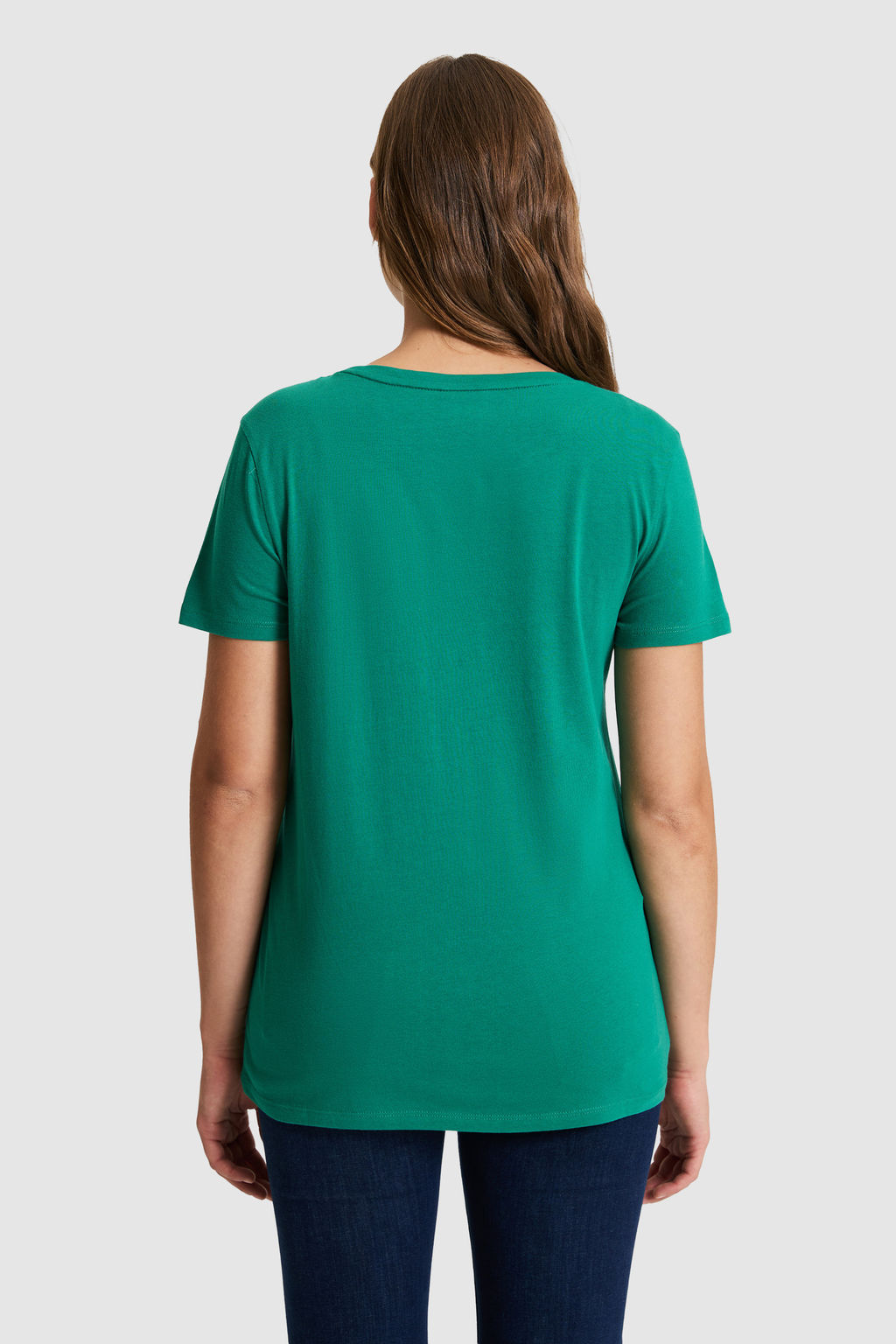 Kad_n Koyu Ye_il Basic Ti__rt - U.s. polo assn фото 5