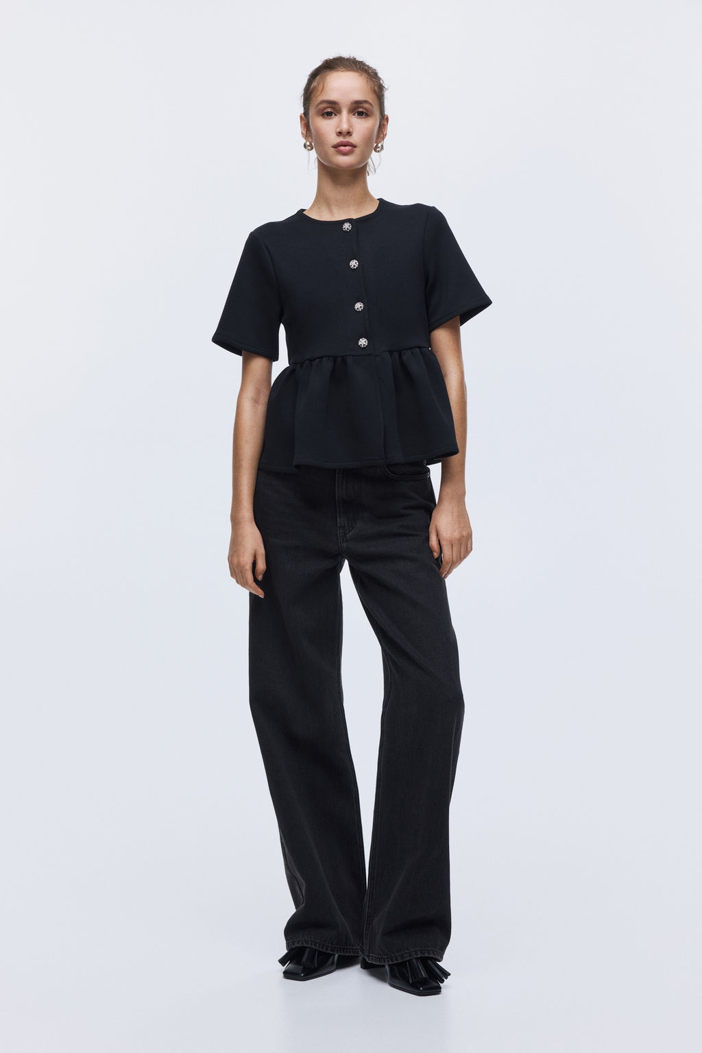 Top con peplum - H&m фото 6