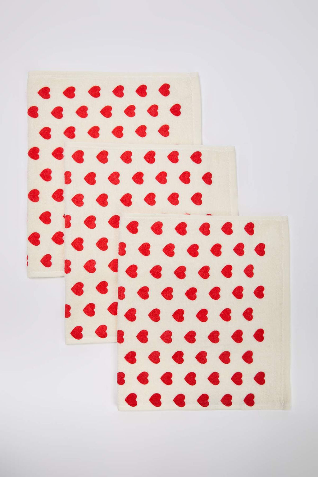 3lu Kalp Bask?l? 30x50 Mutfak Havlusu&Kurulama Bezi TPHAW26SM00001