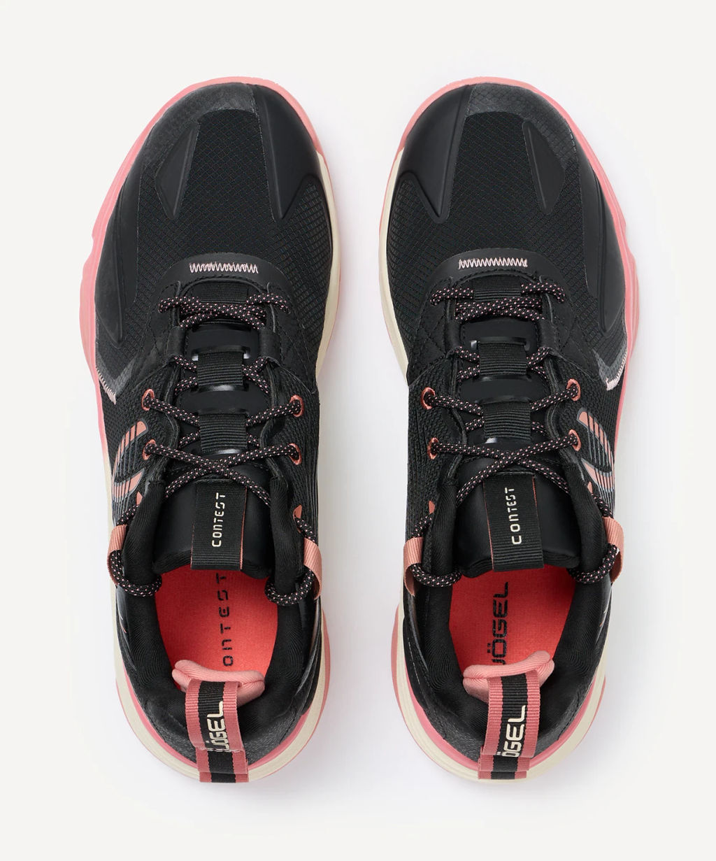 Кроссовки баскетбольные JOGEL Contest, черный/розовый  фото 8