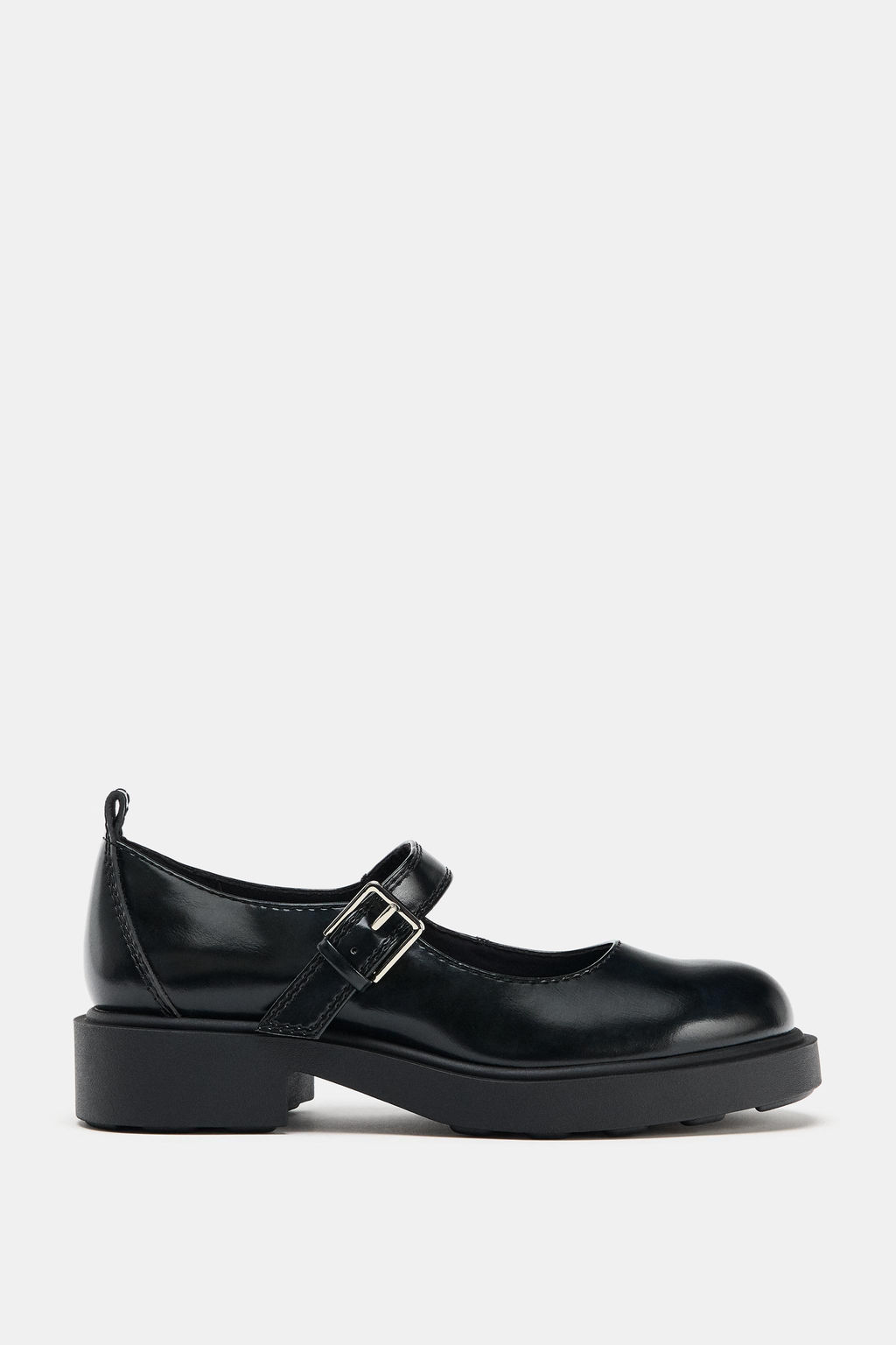 PLATFORM BUCKLE MARY JANE SHOES - Zara фото 4