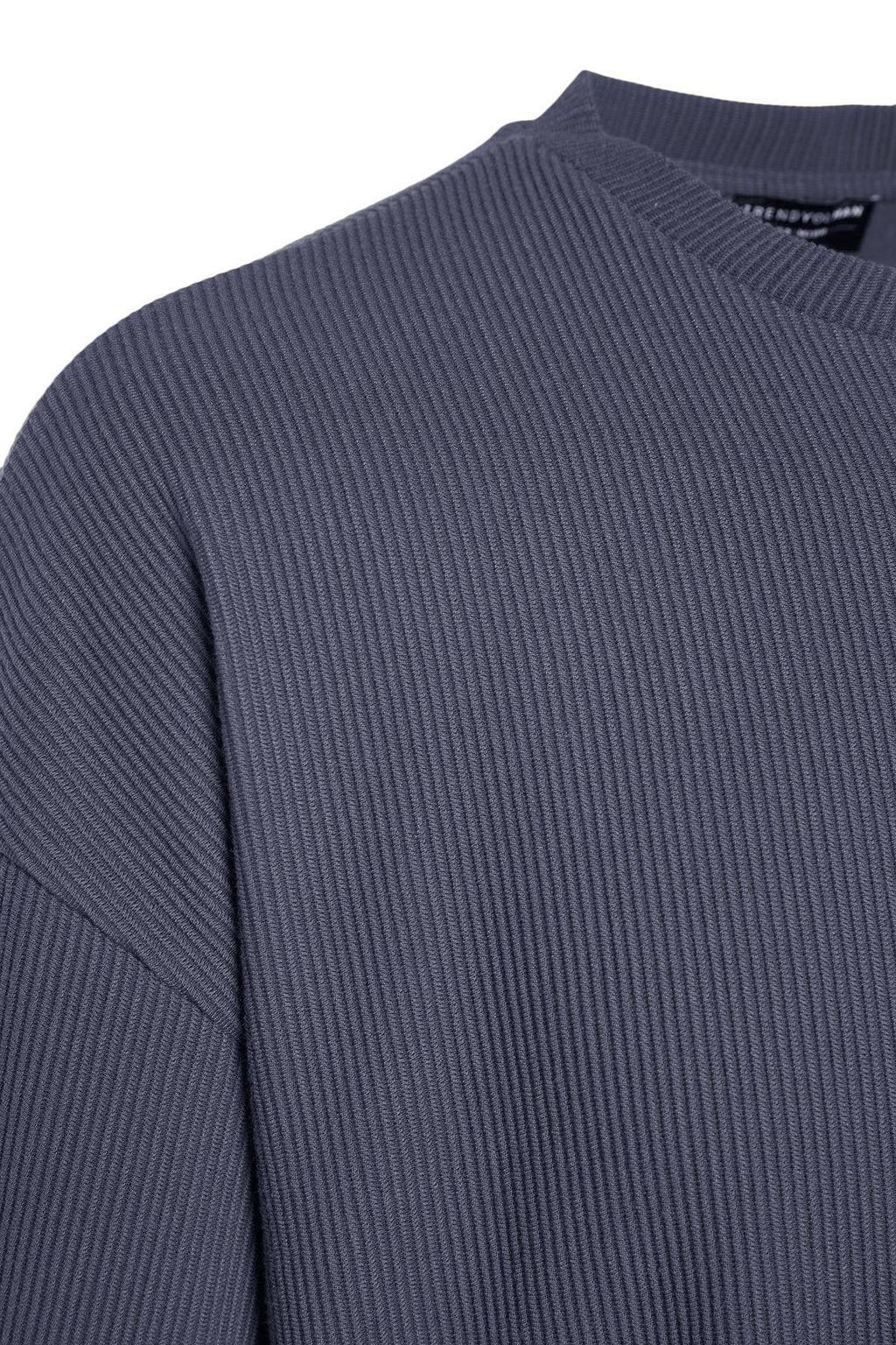TRENDYOL MAN Kahverengi Premium Oversize Bisiklet Yaka K?sa Kol Dokulu K?r?smaz Ottoman T-Shirt TMNSS23TS00081 - Trendyolmilla фото 51