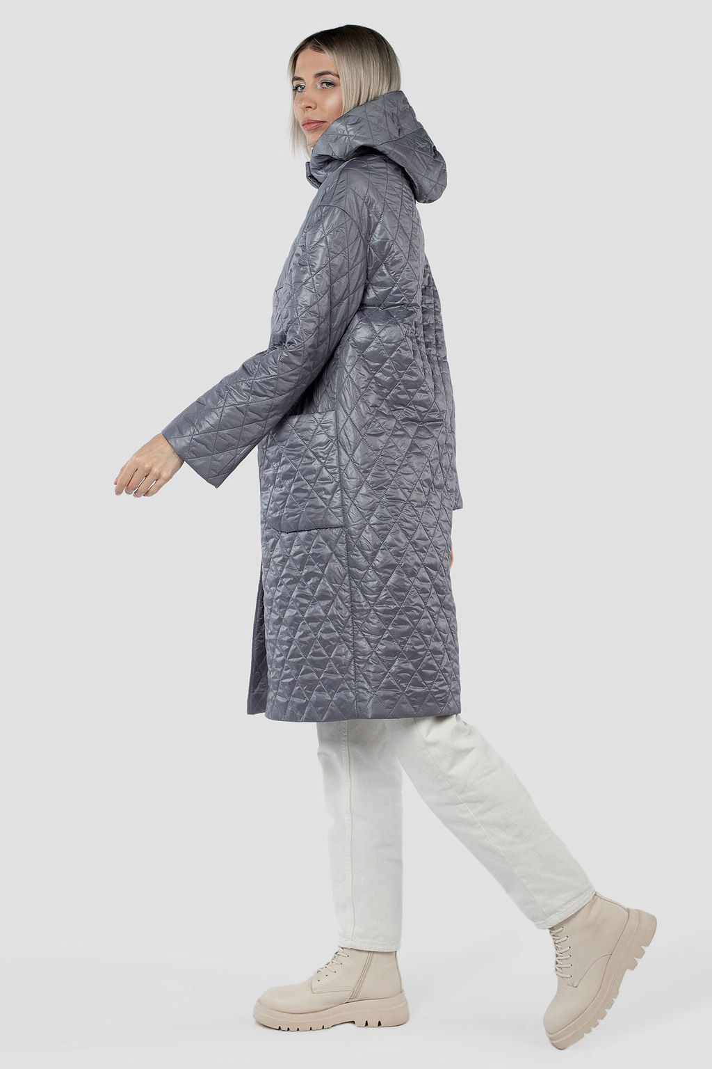 КУРТКА ЖЕНСКАЯ ДЕМИСЕЗОННАЯ (СИНТЕПОН 150) - Империя пальто фото 7