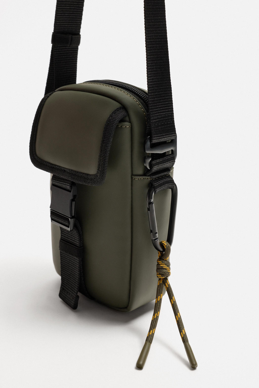 RUBBERISED CROSSBODY BAG - Zara фото 5
