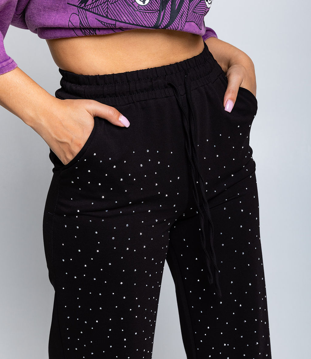 Брюки #БШ2249, чёрный - Dommod фото 5