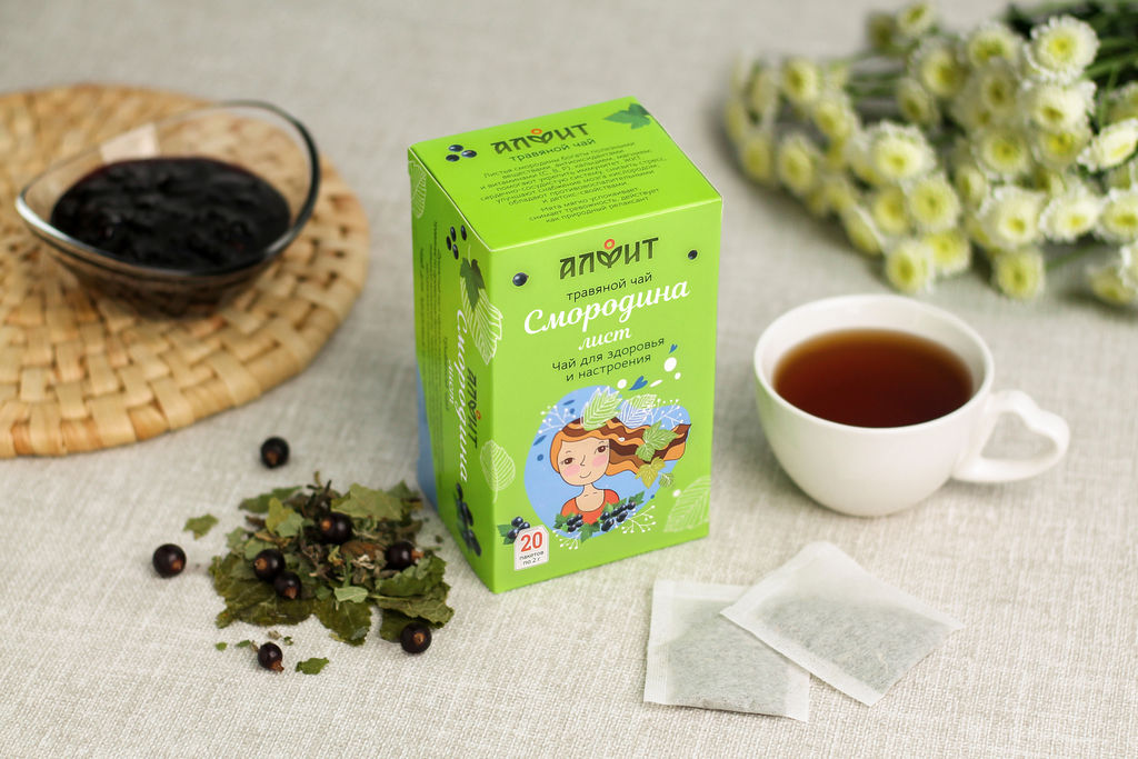 Травяной чай "Смородина" Алфит 7421