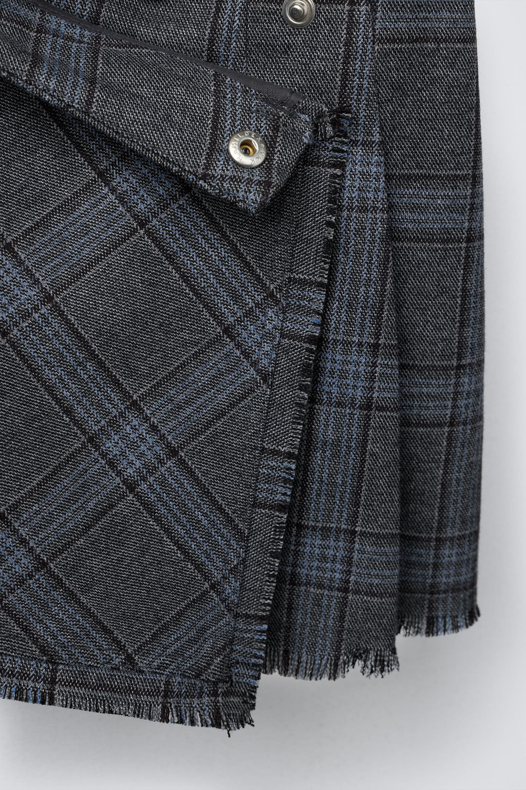 CHECK WRAP SKIRT - Zara фото 3