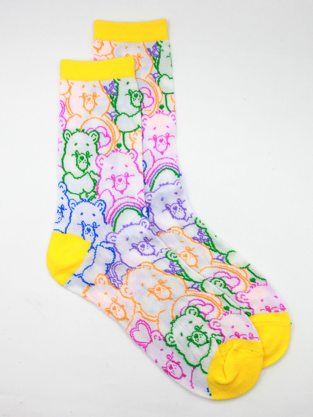 Носки прозрачные р.35-40 Nice friends Мишки - Krumpy фото 2