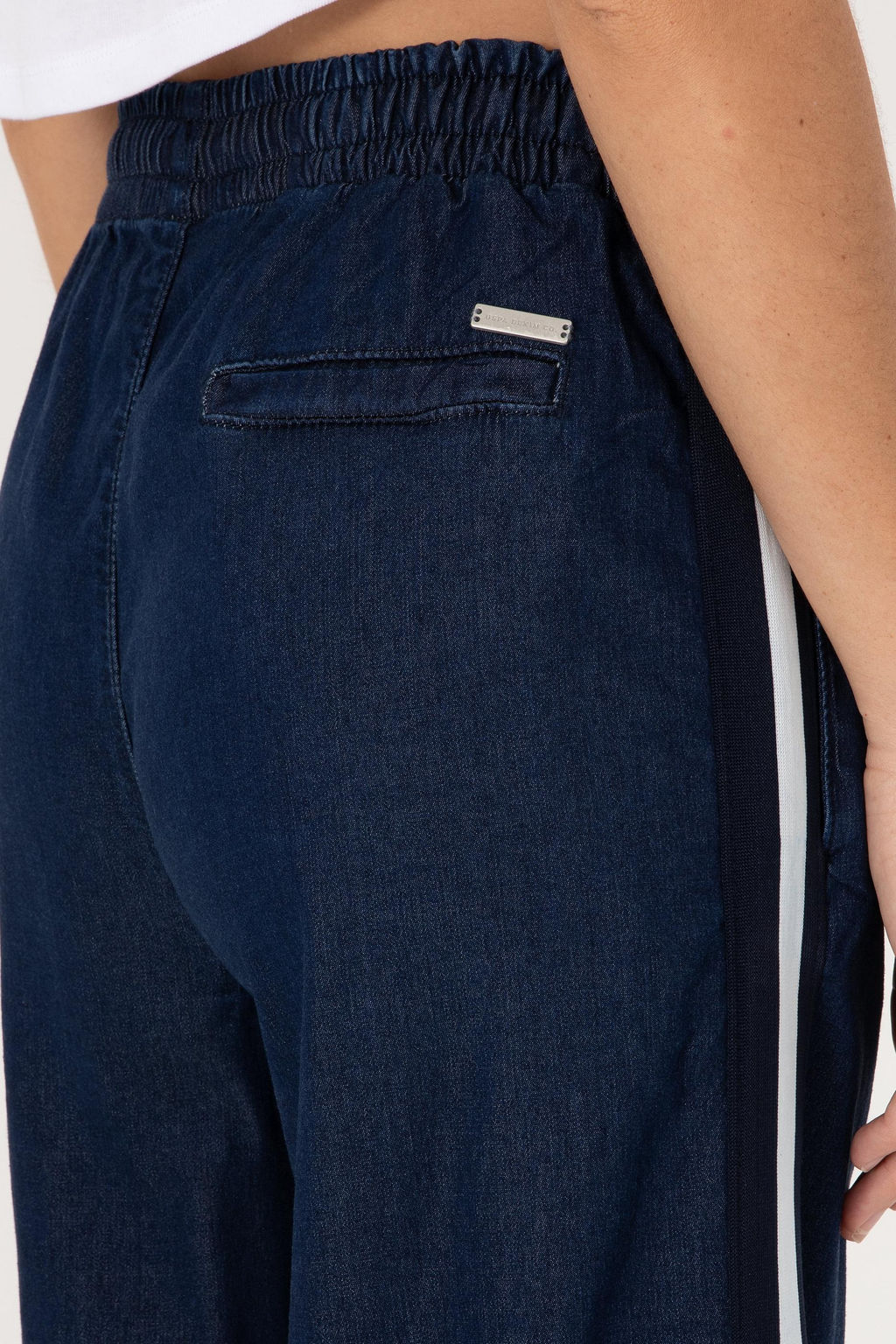 Kad_n Eflatun Jean Pantolon Sepette S_rpriz _ndirim - U.s. polo assn фото 6