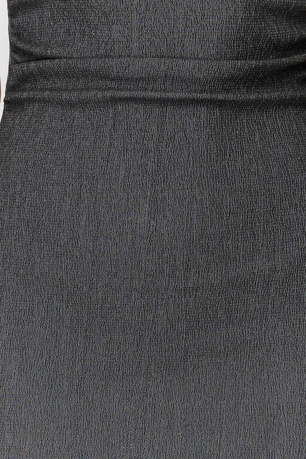 TRENDYOLMILLA Antrasit Straplez Buzgulu Vucuda Oturan Midi Esnek Orme Kalem Elbise TWOSS24EL00287 фото 11