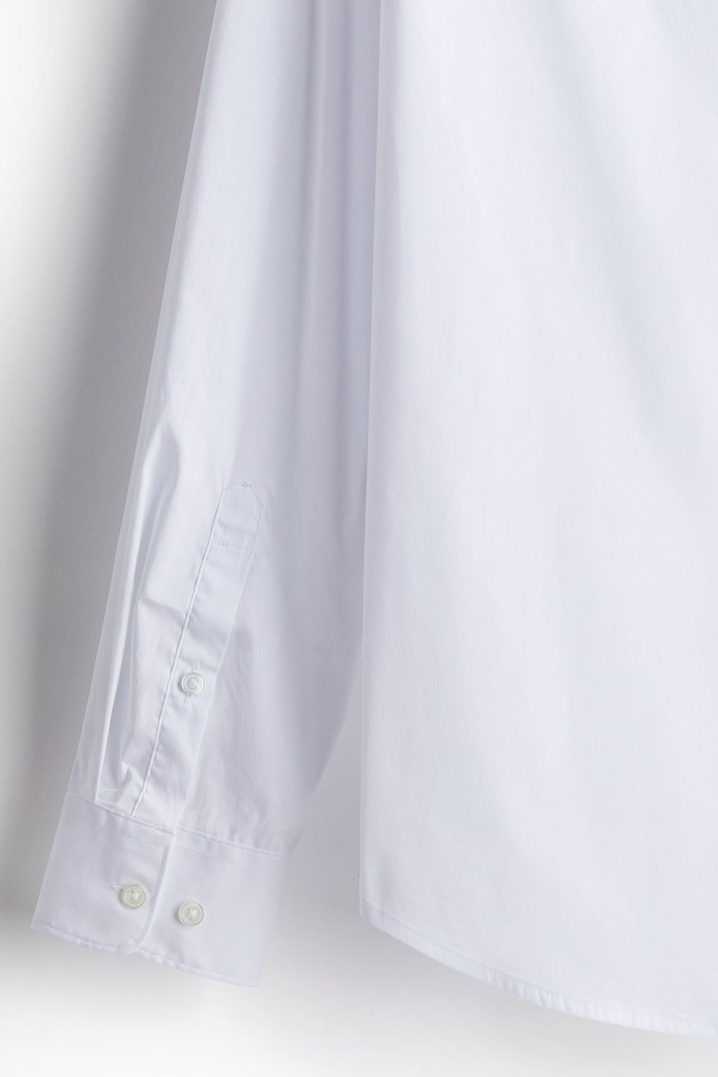 Camisa con cuello mao Slim Fit - H&m фото 6