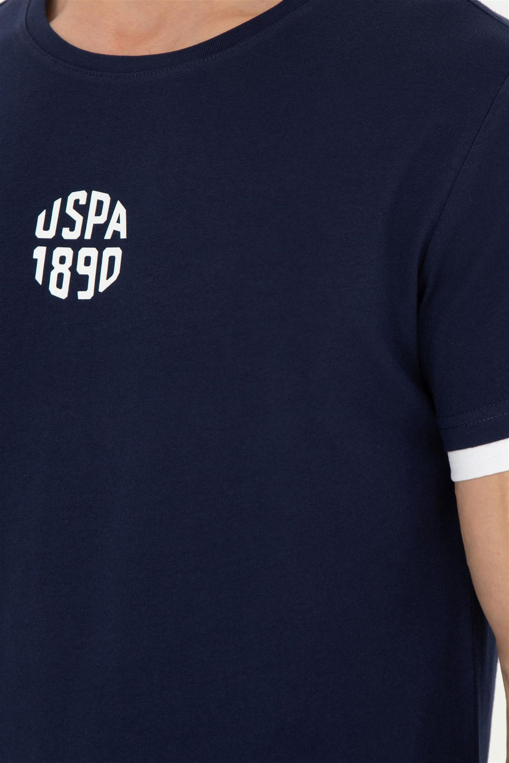 Мужская темно-синяя футболка - U.s. polo assn фото 7