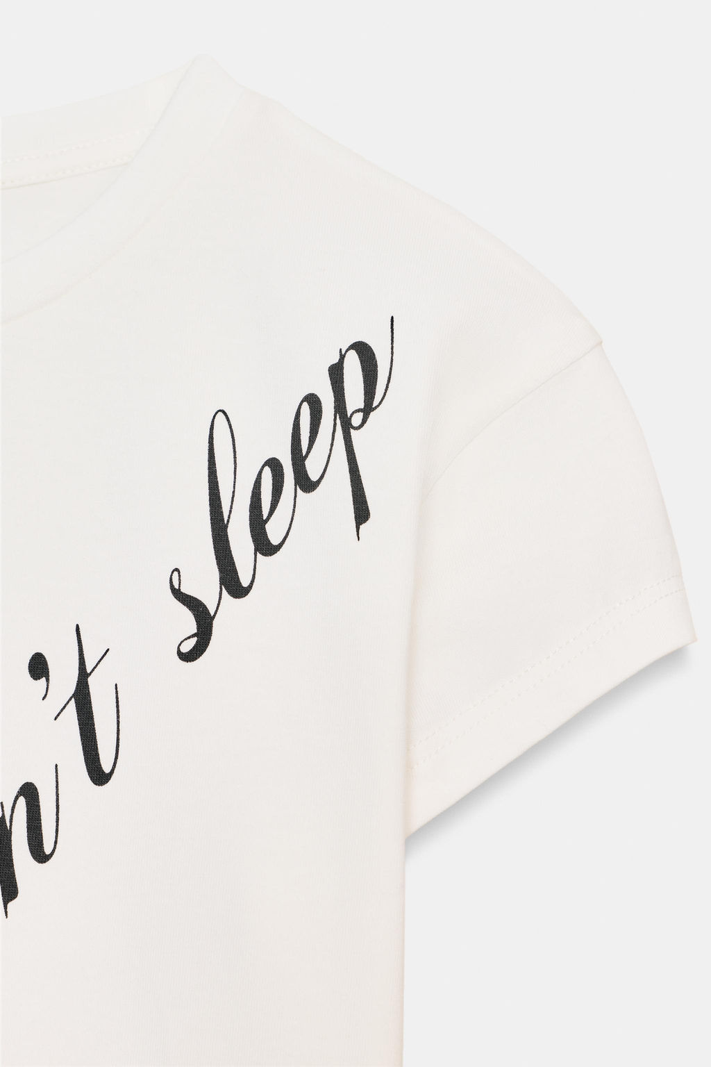 T-SHIRT WITH CONTRASTING TRIMS - Zara фото 17