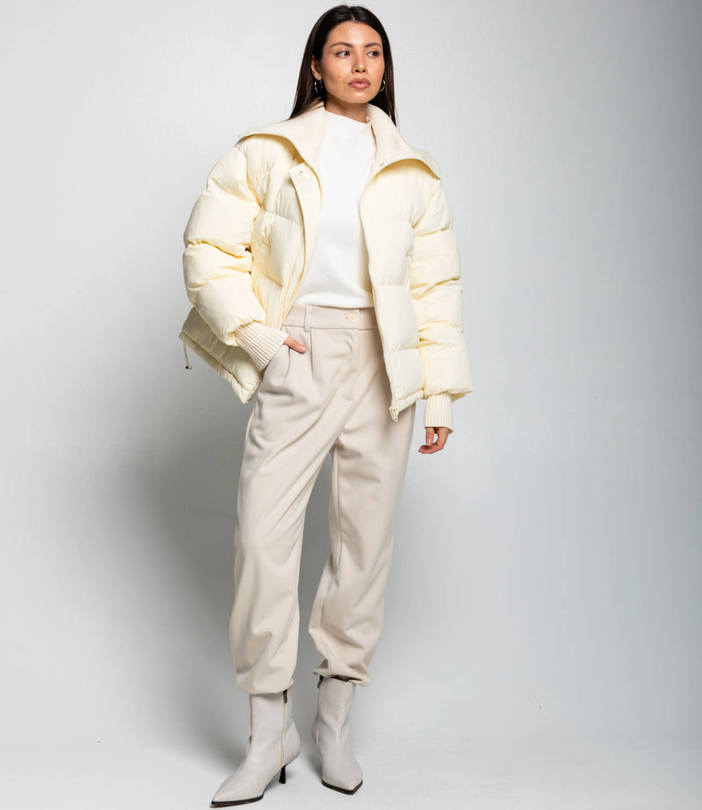 Куртка #КТ8895 (1), кремовый