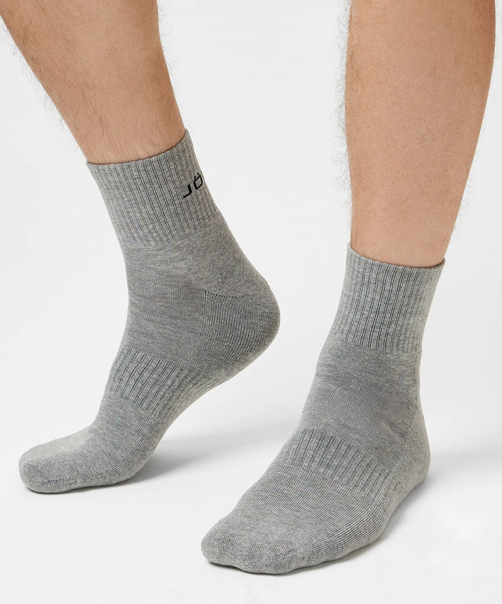 Носки средние JOGEL ESSENTIAL Mid Cushioned Socks, меланжевый  фото 9