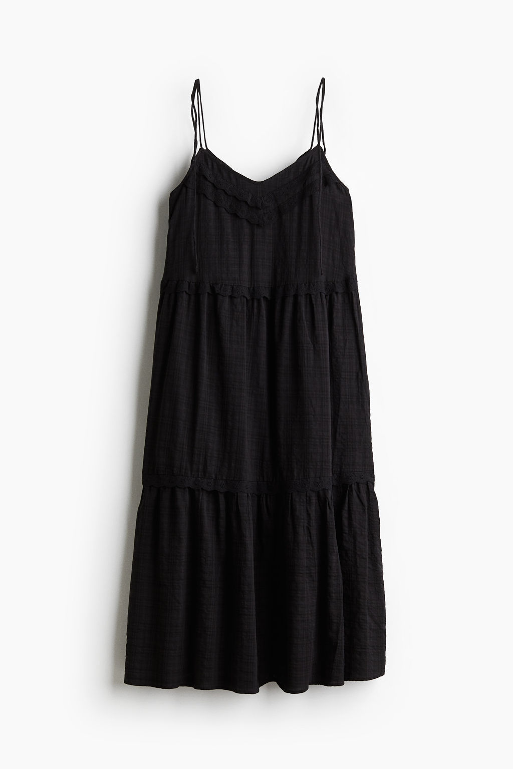 Vestido con tirantes de lazo - H&m фото 2