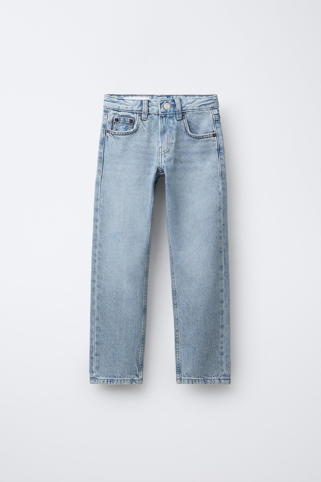 STRAIGHT-LEG JEANS - Zara фото 6