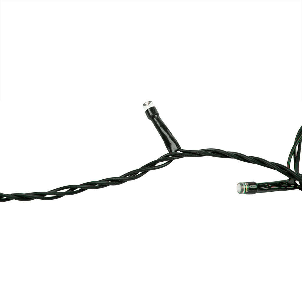 ULD-S1000-100/DGA MULTI-3 IP20 Гирлянда светодиодная, 10м. 100 светодиодов. Белый, желтый, зеленый, красный, розовый, синий свет. Провод зеленый. ТМ Uniel - Volpe фото 4
