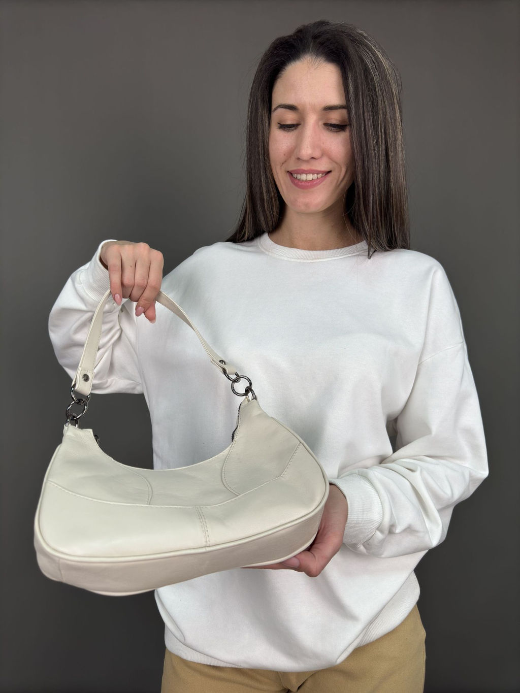 Сумка женская из телячьей кожи