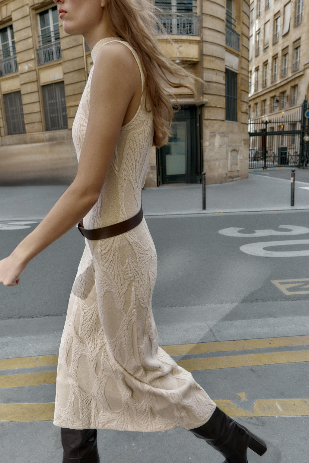 LONG JACQUARD DRESS - Zara фото 3
