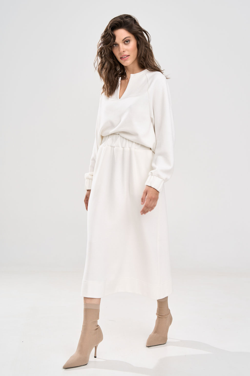 Костюм 1171 молочный