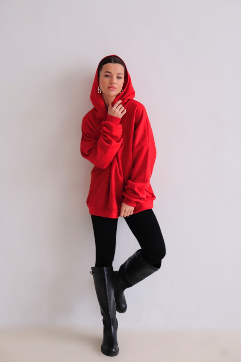 Martichelli Худи красное  фото 5