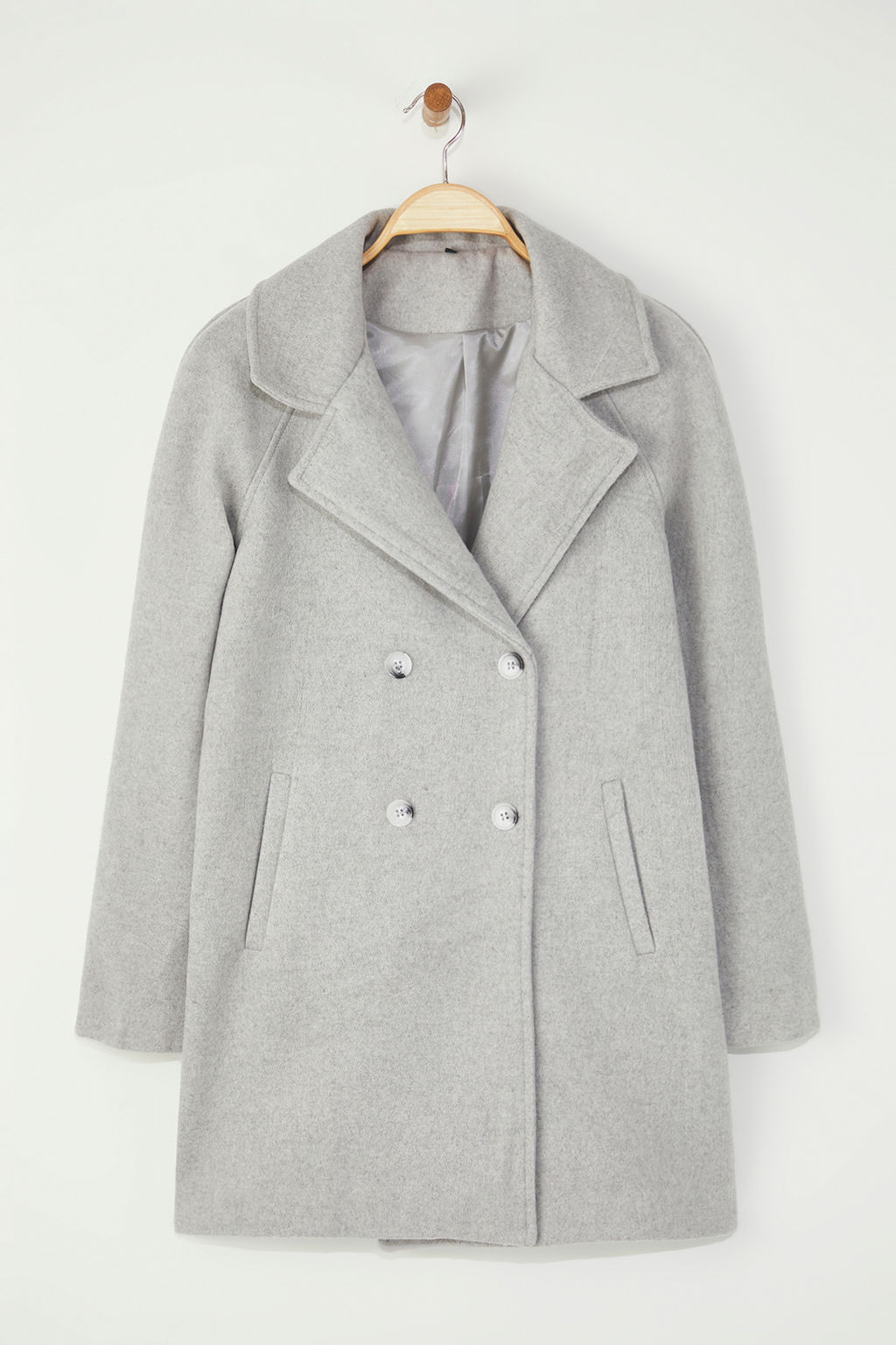 Trendyolmilla Tas Yunlu Kase Kaban TWOAW21KB0017 фото 13