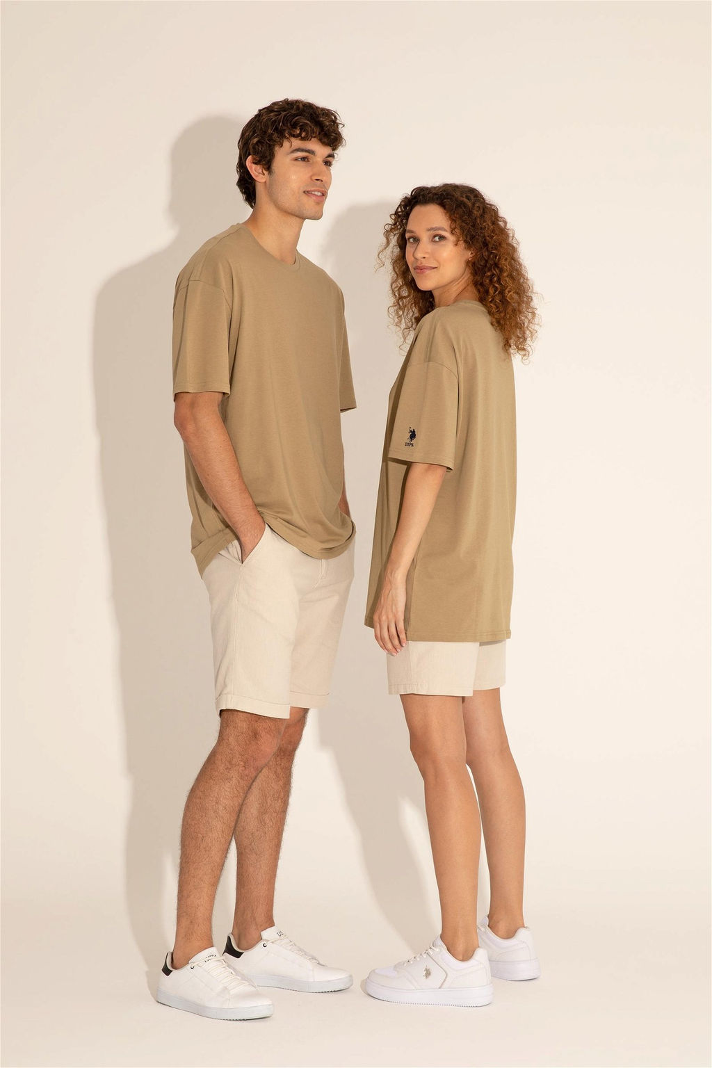 Мужская футболка цвета хаки - U.s. polo assn фото 9