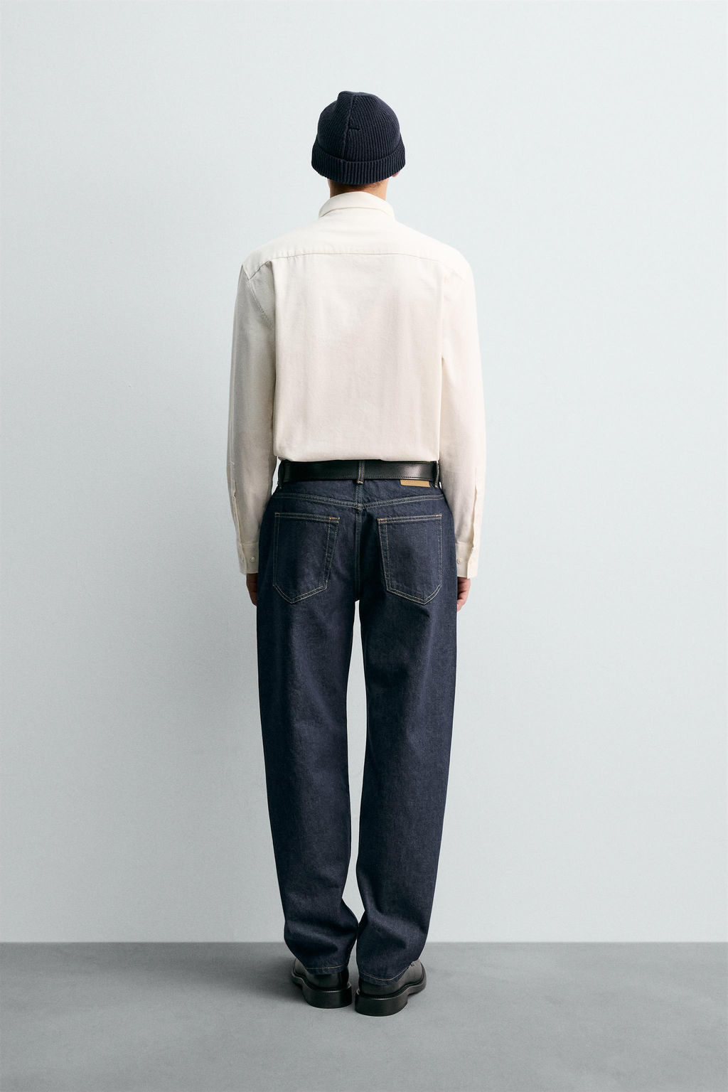 STRAIGHT ANKLE FIT SELVEDGE JEANS