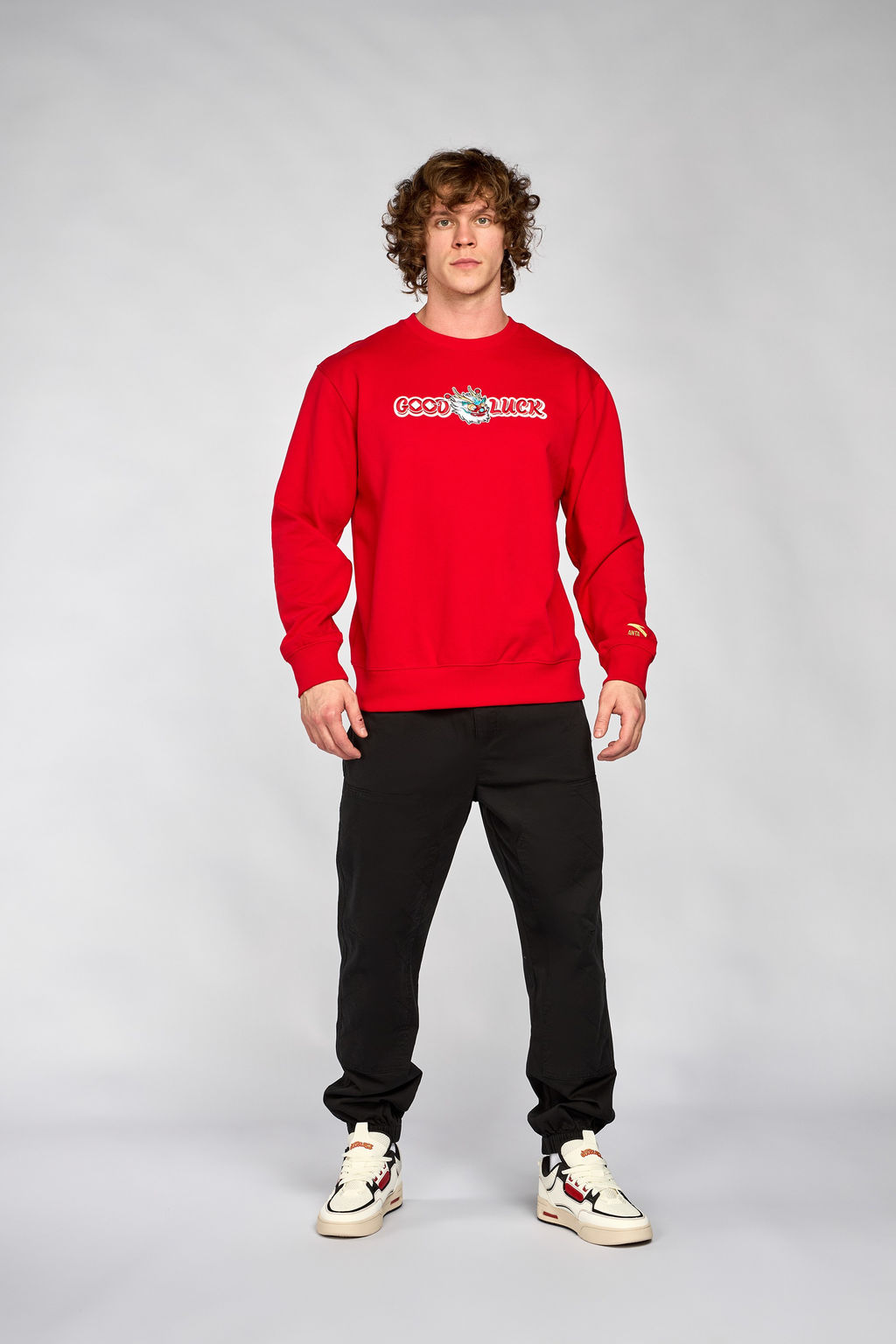 Свитшот Красный - Anta фото 2