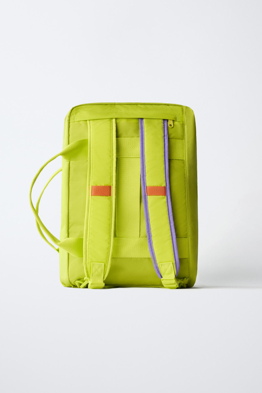 MOCHILA DE VIAJE PARCHES / Amarillo - Zara фото 5