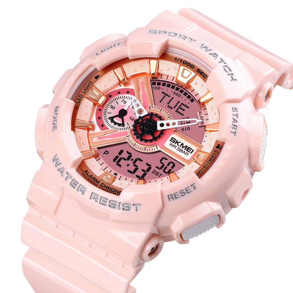 Часы наручные Skmei женские электронные спортивные 1835pink