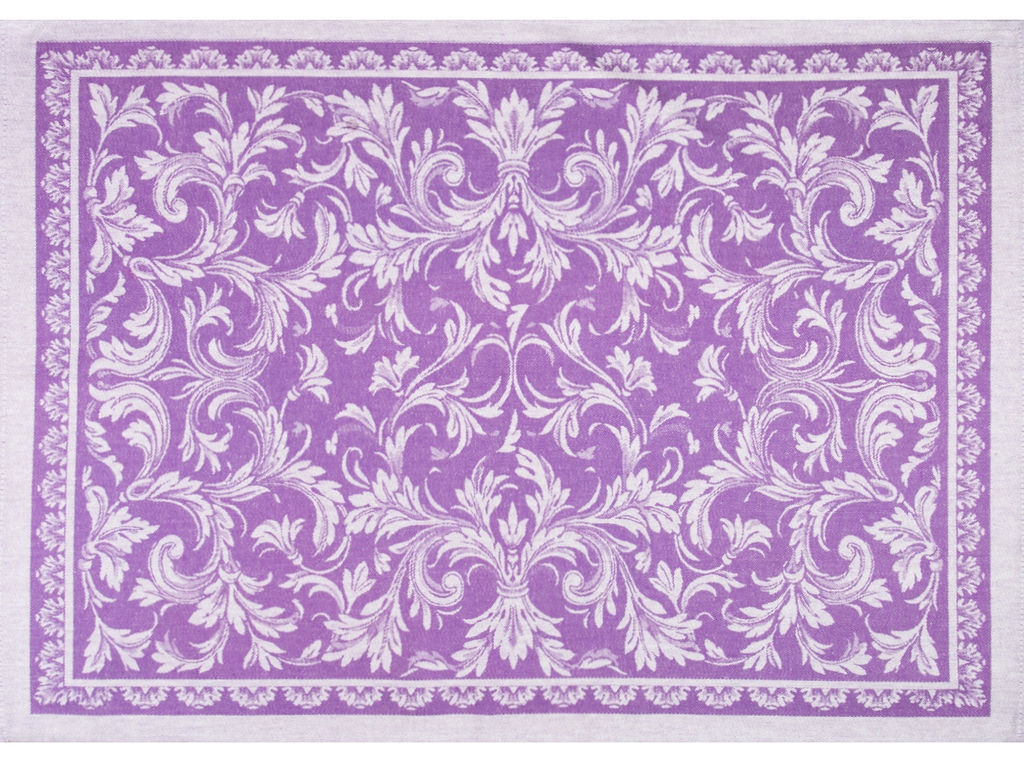 07с-39ЯК 50*70 Полотенце "Ренессанс" цв. фиолетовый