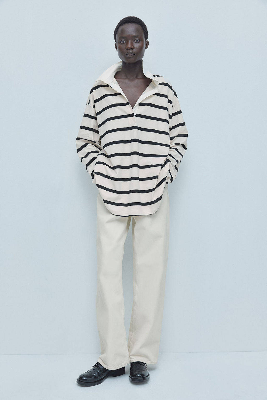 Polo de corte holgado - H&m фото 3