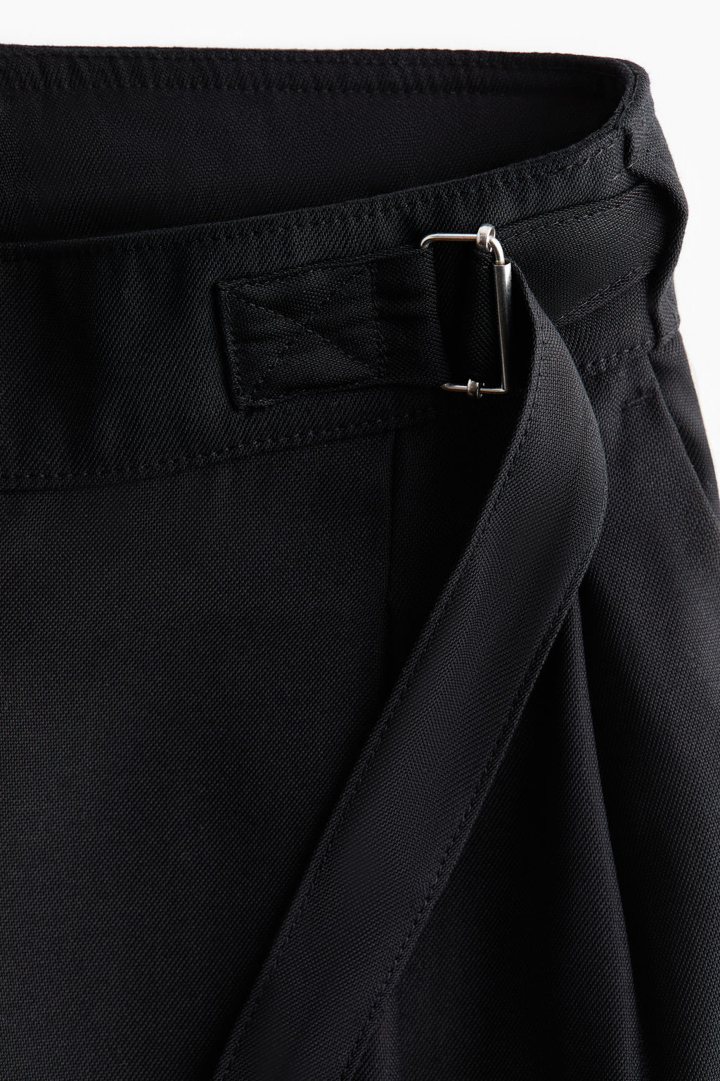 Pantal?n amplio con cintur?n - H&m фото 6
