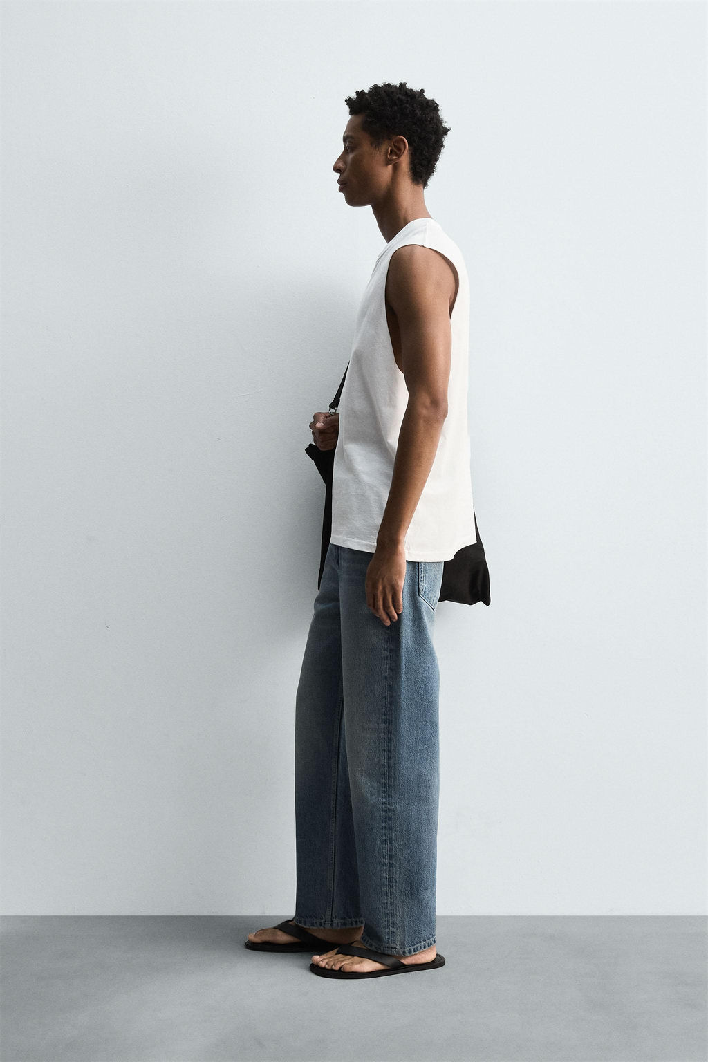 LIGHTWEIGHT TANK T-SHIRT - Zara фото 4