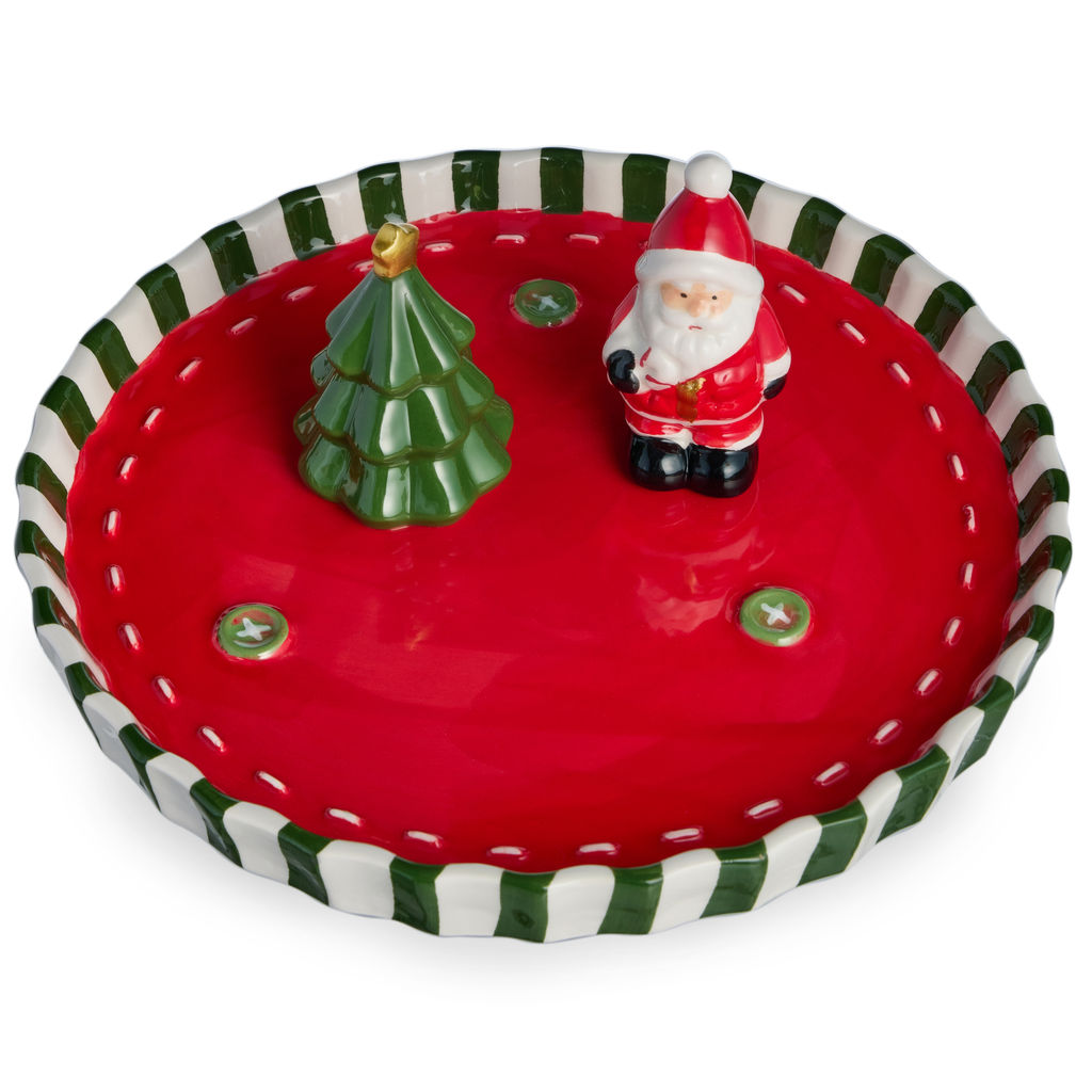 БЛЮДО СЕРВИРОВОЧНОЕ КОЛЛЕКЦИЯ CHRISTMAS GIFT 25*25*8,5 СМ - Lefard фото 3