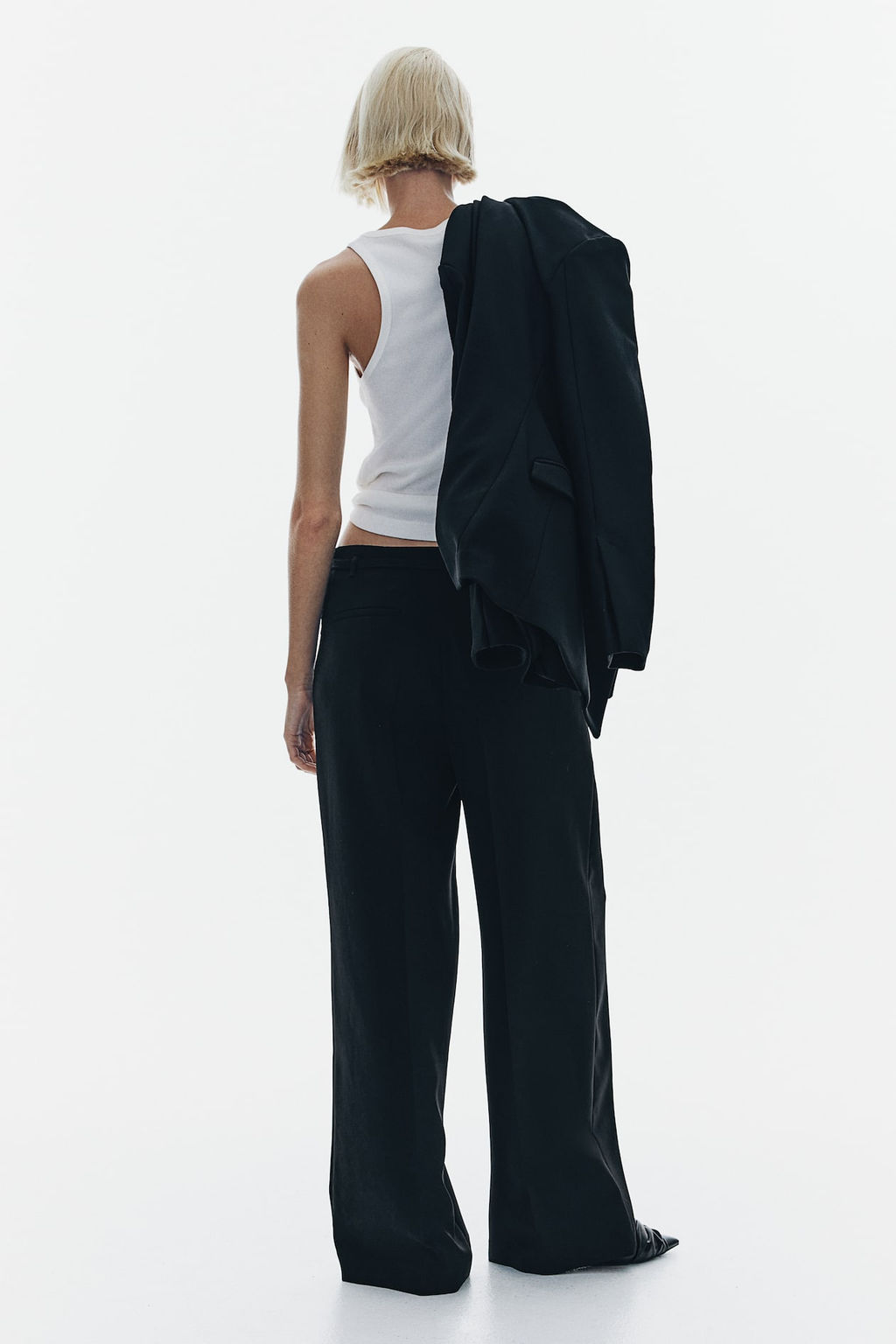 Pantalon amplio con cinturon - H&m фото 4