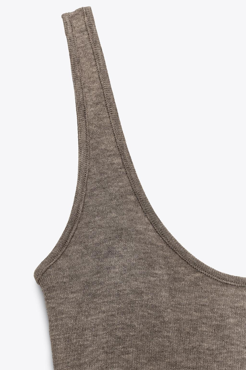 LONG STRAPPY DRESS - Zara фото 9