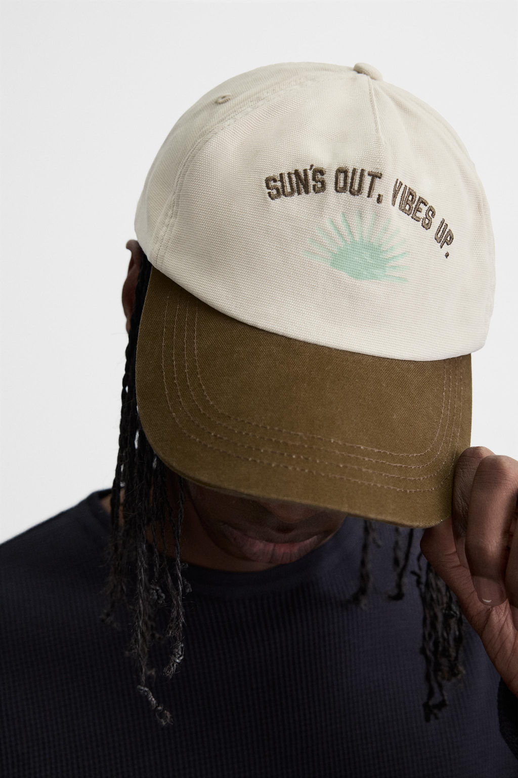 COMBINED EMBROIDERY CAP - Zara фото 2