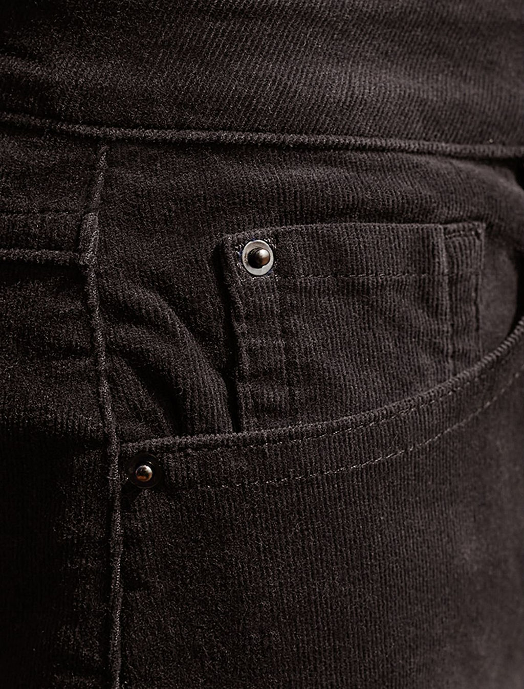 Брюки из эластичного микро-вельвета