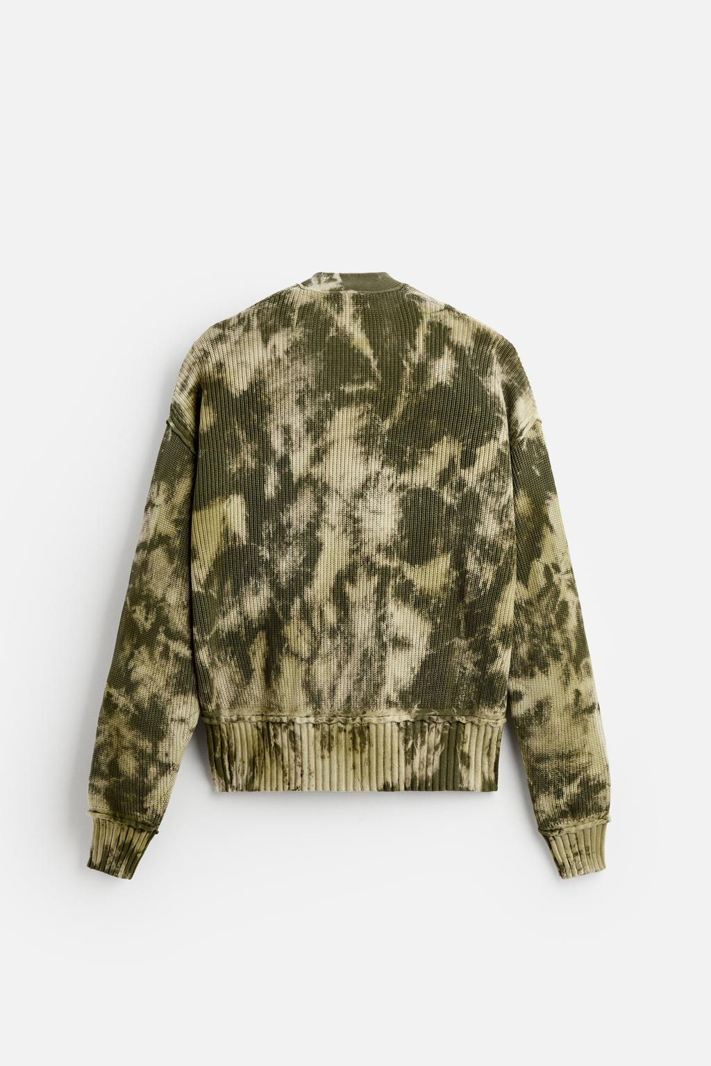 TIE-DYE PRINT CARDIGAN - Zara фото 8