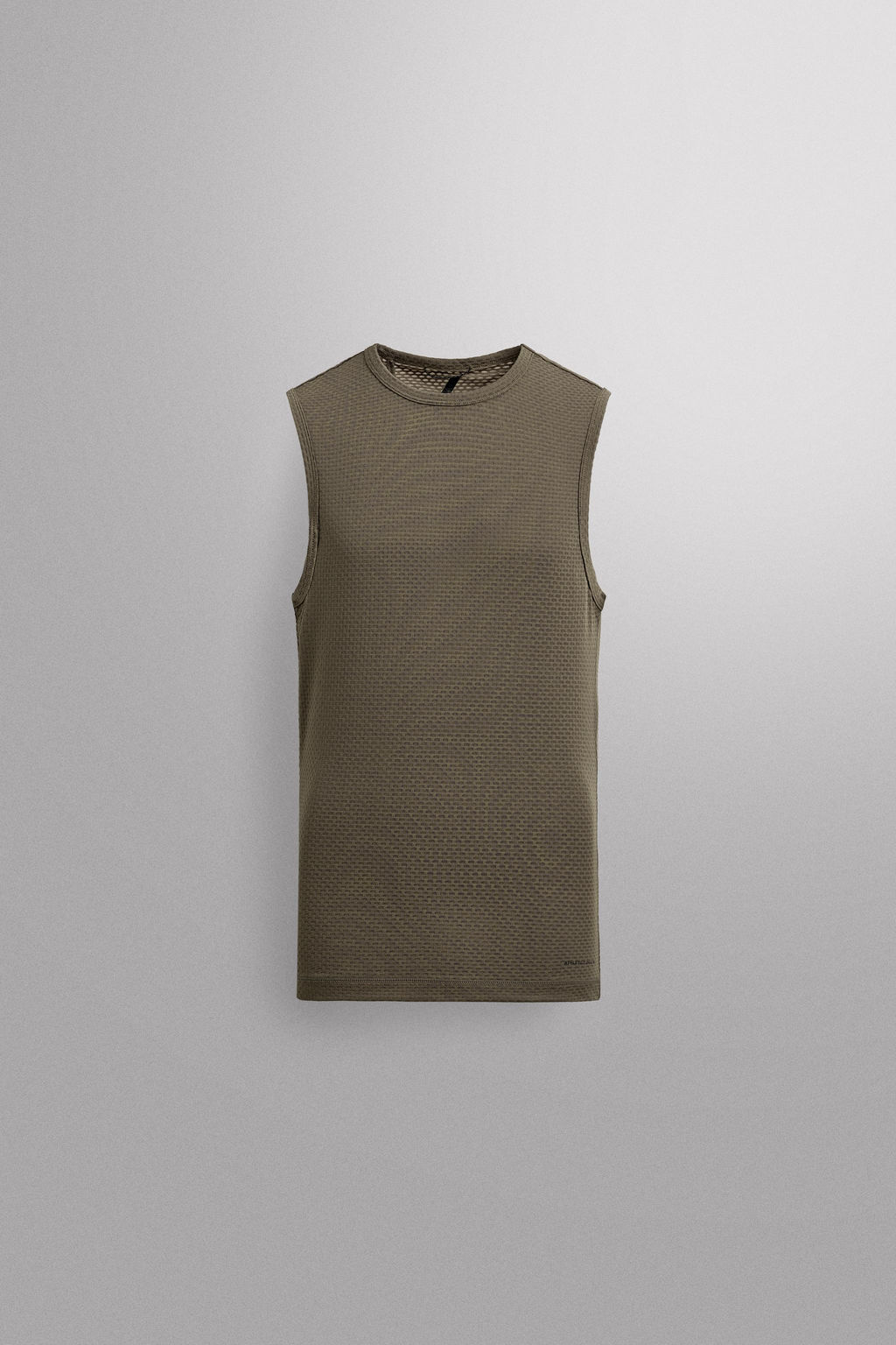 CAMISETA TANK PRIMERA CAPA GRAVEL / Gris topo