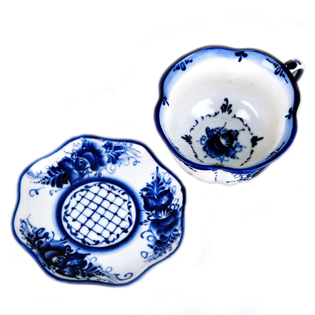 Чайная пара Тюльпан. Чайная пара оптом.