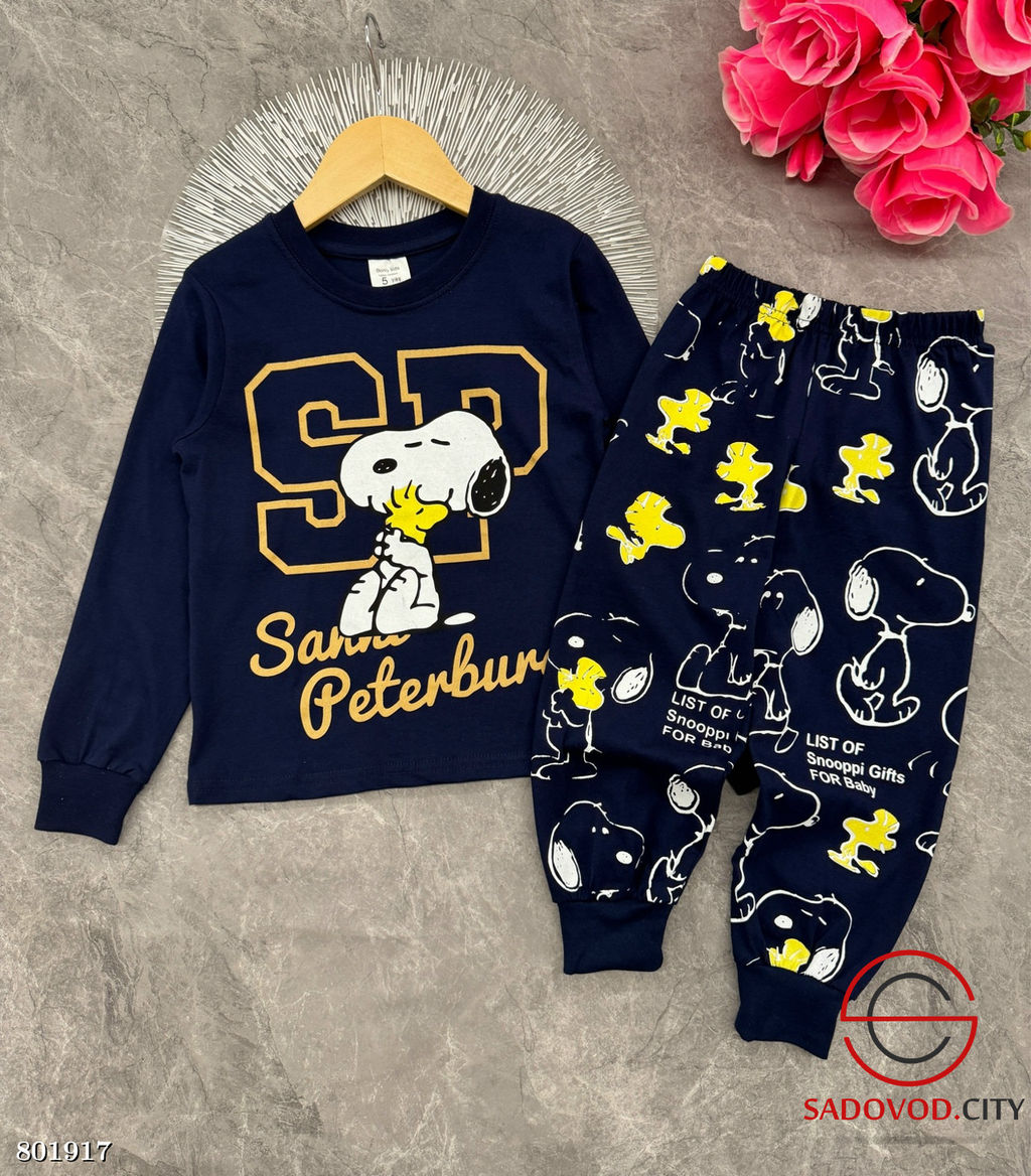 Пижама детская с рисунком