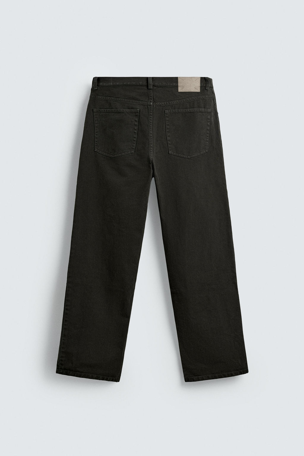 TEXTURED STRAIGHT-LEG TROUSERS - Zara фото 8