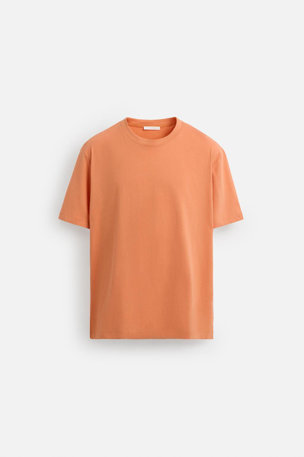 REGULAR FIT SOFT T-SHIRT - Zara фото 7