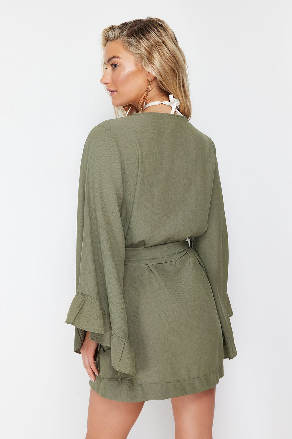 Haki Dokuma Plaj Mini Kusakl? Kimono&Kaftan TBESS21KM0002